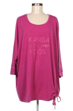 Damen Shirt Kangaroos, Größe 5XL, Farbe Rosa, Preis 37,11 €