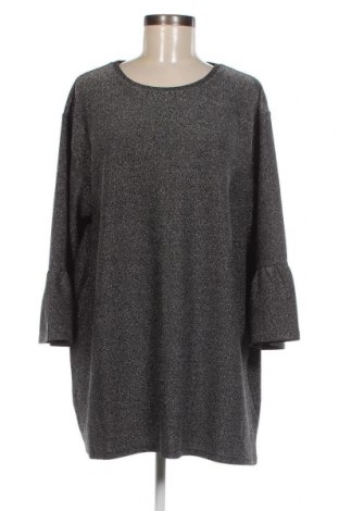 Γυναικεία μπλούζα KappAhl, Μέγεθος XL, Χρώμα Ασημί, Τιμή 3,83 €