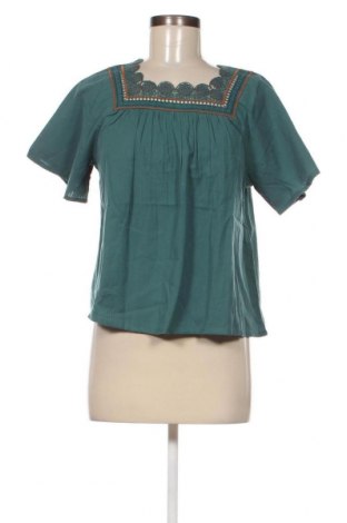 Γυναικεία μπλούζα Karl Marc John, Μέγεθος XS, Χρώμα Πράσινο, Τιμή 15,77 €