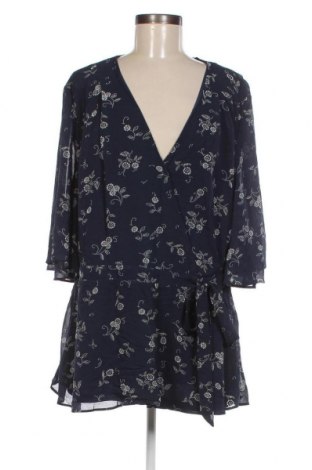Γυναικεία μπλούζα Khoko, Μέγεθος 3XL, Χρώμα Μπλέ, Τιμή 9,05 €
