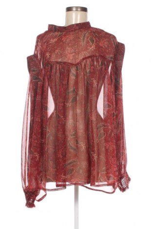 Дамска блуза Kiabi, Размер 4XL, Цвят Червен, Цена 15,81 лв.