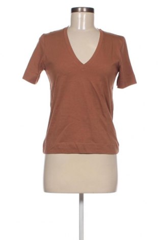 Γυναικείο t-shirt Kookai, Μέγεθος XS, Χρώμα Καφέ, Τιμή 13,46 €