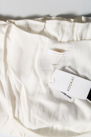 Γυναικεία μπλούζα Kookai, Μέγεθος L, Χρώμα Λευκό, Τιμή 28,39 €