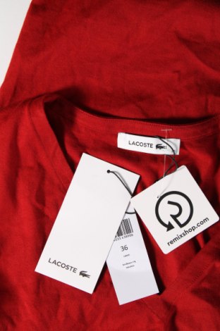 Γυναικεία μπλούζα Lacoste, Μέγεθος S, Χρώμα Κόκκινο, Τιμή 26,29 €