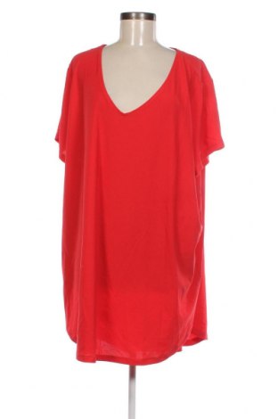 Γυναικεία μπλούζα Ladies, Μέγεθος 4XL, Χρώμα Κόκκινο, Τιμή 11,75 €