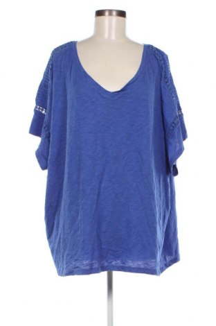Damen Shirt Lane Bryant, Größe 4XL, Farbe Blau, Preis 8,02 €