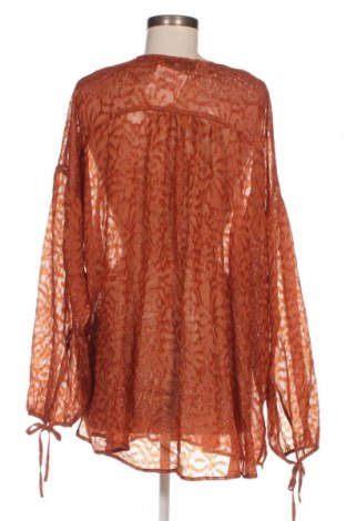 Дамска блуза Lane Bryant, Размер 3XL, Цвят Кафяв, Цена 39,60 лв.