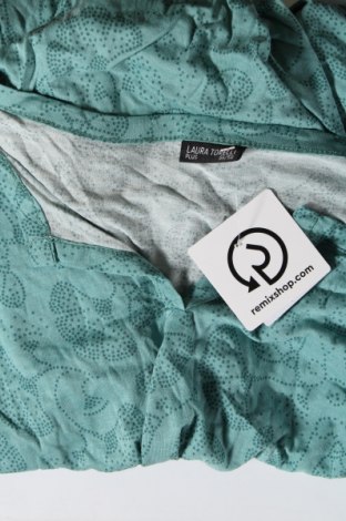 Дамска блуза Laura Torelli, Размер 4XL, Цвят Зелен, Цена 19,00 лв.