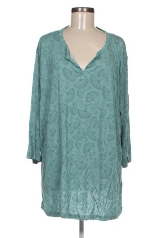 Γυναικεία μπλούζα Laura Torelli, Μέγεθος 4XL, Χρώμα Πράσινο, Τιμή 11,75 €