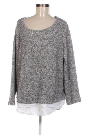 Γυναικεία μπλούζα Laura Torelli, Μέγεθος XL, Χρώμα Γκρί, Τιμή 2,82 €
