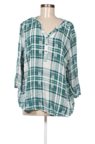 Γυναικεία μπλούζα Laura Torelli, Μέγεθος XXL, Χρώμα Πράσινο, Τιμή 10,22 €