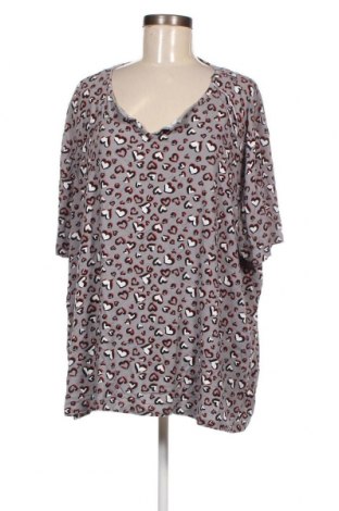 Γυναικεία μπλούζα Laura Torelli, Μέγεθος 5XL, Χρώμα Πολύχρωμο, Τιμή 10,81 €