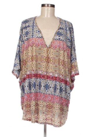Дамска блуза Lindex, Размер XXL, Цвят Многоцветен, Цена 19,00 лв.