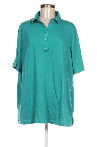 Γυναικεία μπλούζα M. Collection, Μέγεθος 3XL, Χρώμα Πράσινο, Τιμή 9,40 €