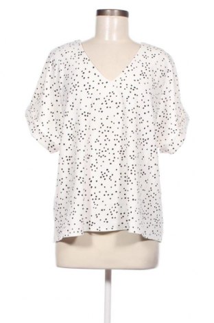 Γυναικεία μπλούζα MELLODAY, Μέγεθος L, Χρώμα Λευκό, Τιμή 10,09 €