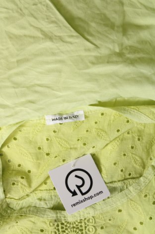 Дамска блуза Made In Italy, Размер XXL, Цвят Зелен, Цена 18,05 лв.