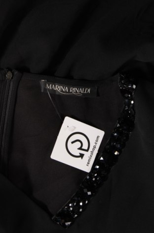 Дамска блуза Marina Rinaldi, Размер XL, Цвят Черен, Цена 77,44 лв.
