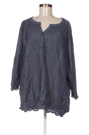 Γυναικεία μπλούζα Maxi Blue, Μέγεθος 3XL, Χρώμα Μπλέ, Τιμή 11,75 €