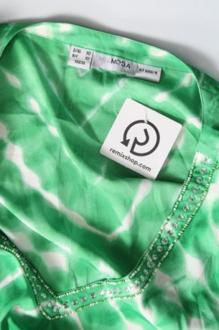 Γυναικεία μπλούζα Mia Moda, Μέγεθος 5XL, Χρώμα Πράσινο, Τιμή 14,85 €