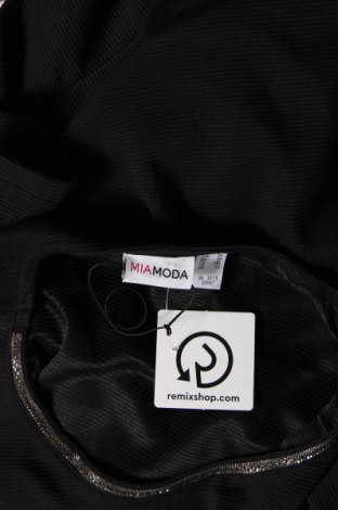 Дамска блуза Mia Moda, Размер 4XL, Цвят Черен, Цена 22,08 лв.