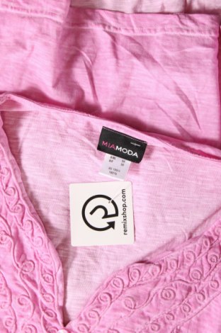 Damen Shirt Mia Moda, Größe 4XL, Farbe Rosa, Preis 16,70 €