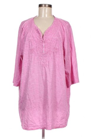 Γυναικεία μπλούζα Mia Moda, Μέγεθος 4XL, Χρώμα Ρόζ , Τιμή 14,40 €
