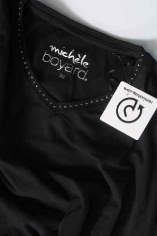 Γυναικεία μπλούζα Michele Boyard, Μέγεθος XXL, Χρώμα Μαύρο, Τιμή 9,99 €