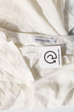 Γυναικεία μπλούζα Miss Look, Μέγεθος 3XL, Χρώμα Λευκό, Τιμή 11,75 €