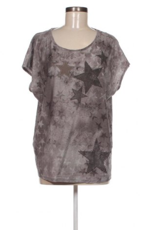 Γυναικεία μπλούζα Monari, Μέγεθος L, Χρώμα Γκρί, Τιμή 9,69 €