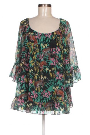 Γυναικεία μπλούζα Ms Mode, Μέγεθος XXL, Χρώμα Πολύχρωμο, Τιμή 10,69 €