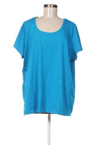Γυναικεία μπλούζα Ms Mode, Μέγεθος XXL, Χρώμα Μπλέ, Τιμή 11,40 €