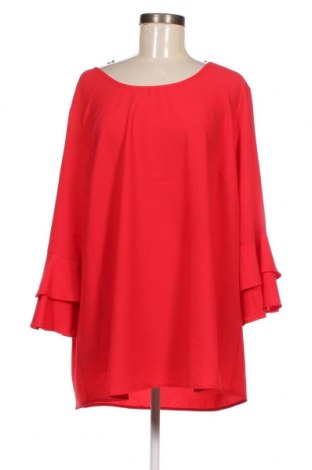 Дамска блуза Ms Mode, Размер 3XL, Цвят Червен, Цена 19,00 лв.