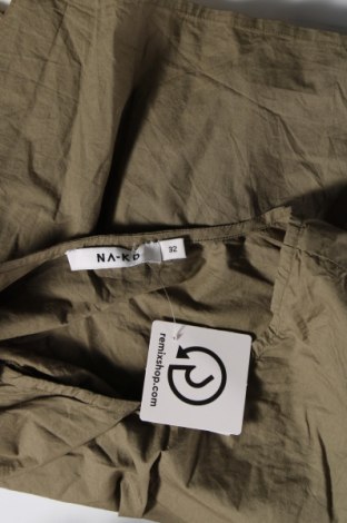 Bluză de femei NA-KD, Mărime XS, Culoare Verde, Preț 11,10 Lei