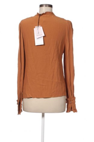 Γυναικεία μπλούζα Naf Naf, Μέγεθος S, Χρώμα Καφέ, Τιμή 5,57 €