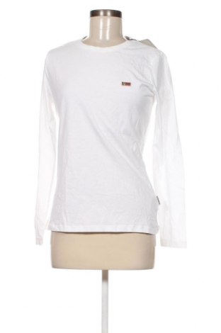 Γυναικεία μπλούζα Napapijri, Μέγεθος S, Χρώμα Λευκό, Τιμή 61,86 €