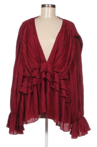 Дамска блуза Nasty Gal, Размер 3XL, Цвят Червен, Цена 22,08 лв.