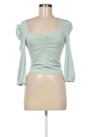Γυναικεία μπλούζα ONLY, Μέγεθος S, Χρώμα Πράσινο, Τιμή 5,16 €