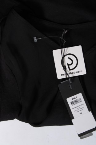 Γυναικεία μπλούζα ONLY, Μέγεθος XS, Χρώμα Μαύρο, Τιμή 7,71 €