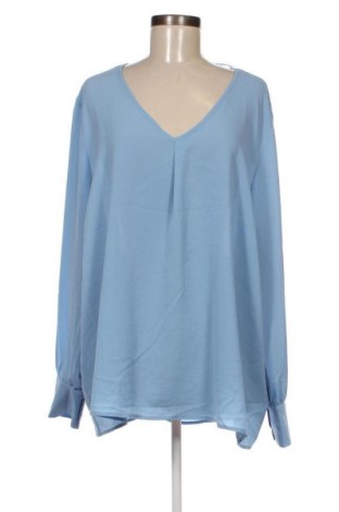 Γυναικεία μπλούζα ONLY Carmakoma, Μέγεθος 3XL, Χρώμα Μπλέ, Τιμή 9,28 €