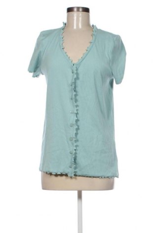Γυναικεία μπλούζα ONLY Carmakoma, Μέγεθος XL, Χρώμα Πράσινο, Τιμή 11,66 €
