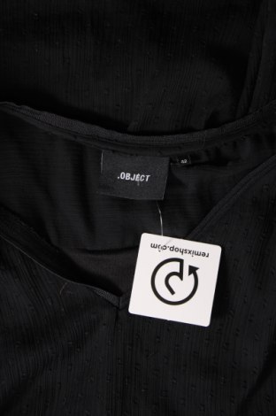 Γυναικεία μπλούζα Object, Μέγεθος L, Χρώμα Μαύρο, Τιμή 3,86 €