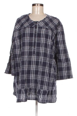Γυναικεία μπλούζα Okay, Μέγεθος 4XL, Χρώμα Μπλέ, Τιμή 9,28 €