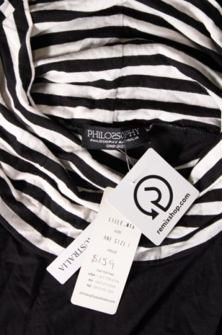 Γυναικεία μπλούζα Philosophy, Μέγεθος XL, Χρώμα Μαύρο, Τιμή 44,54 €