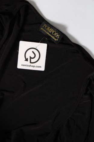 Дамска блуза Pompoos Design By Harald Gloockler, Размер 3XL, Цвят Черен, Цена 29,24 лв.