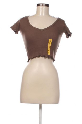 Γυναικεία μπλούζα Pull&Bear, Μέγεθος S, Χρώμα Καφέ, Τιμή 4,95 €