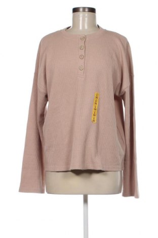 Γυναικεία μπλούζα Pull&Bear, Μέγεθος S, Χρώμα  Μπέζ, Τιμή 2,40 €