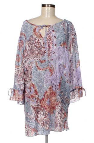 Дамска блуза Queen-Size, Размер 4XL, Цвят Многоцветен, Цена 11,02 лв.