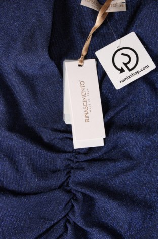 Γυναικεία μπλούζα Rinascimento, Μέγεθος XS, Χρώμα Μπλέ, Τιμή 52,58 €