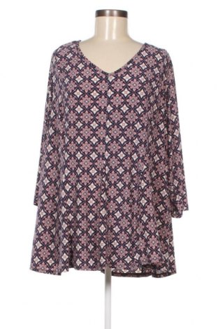 Дамска блуза Roz & Ali, Размер 3XL, Цвят Многоцветен, Цена 13,92 лв.