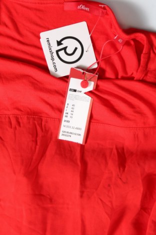 Дамска блуза S.Oliver, Размер M, Цвят Червен, Цена 72,00 лв.